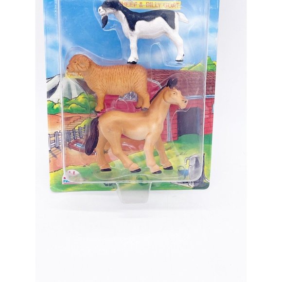 Funrise Blue Ribbon Farm Animal Collection Sheep Billy Goat Farm Horse 1993 NEW - Picture 4 of 10